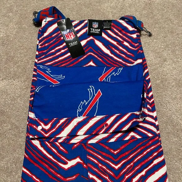 Buffalo Bills Zubaz Overalls- Size Medium - Picture 2 of 5